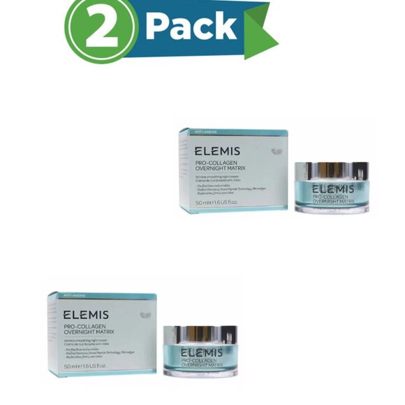 ELEMIS PRO COLLAGEN OVERNIGHT MATRIX 50 ml 1.6oz WRINKLE...